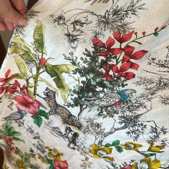 NEW,  L' Agence Geneva Jungle Floral Cover-Up Dress Size  Large. - Picture 9 of 11